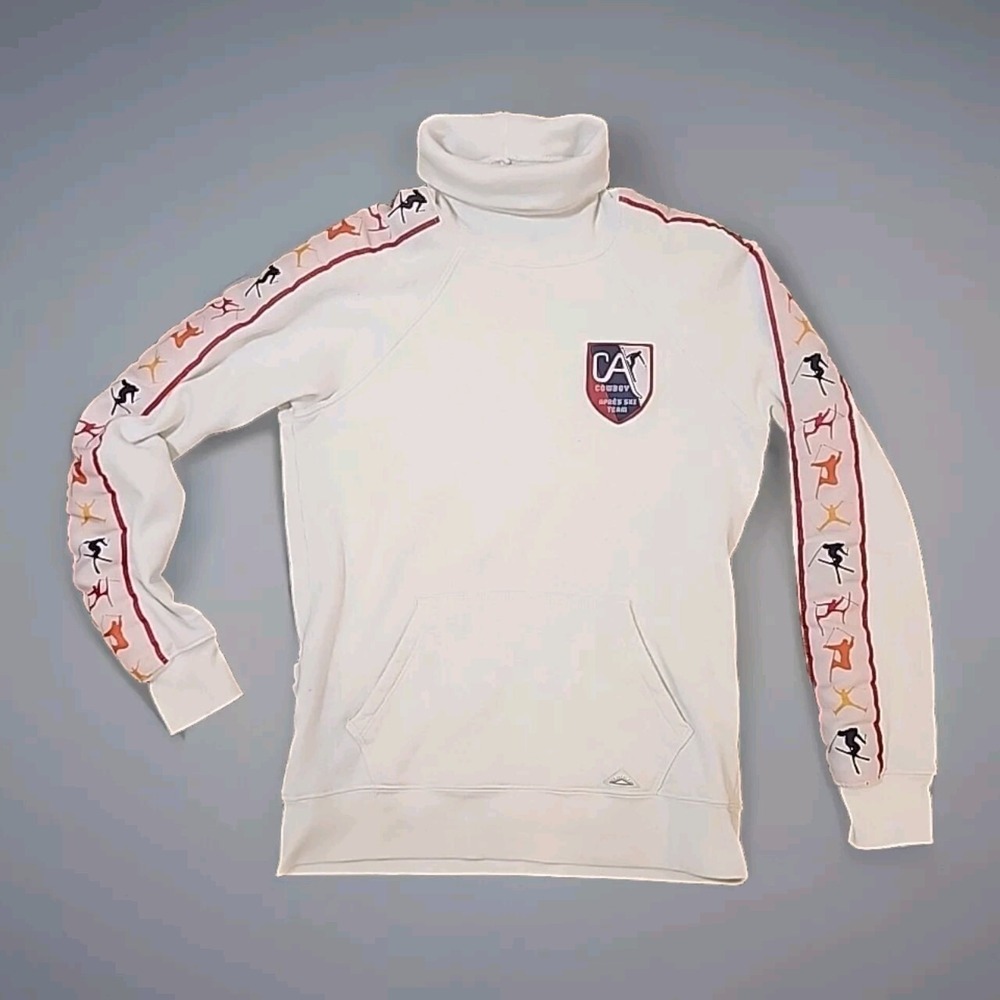California Cowboy‎ Men's Ski Sweatshirt Funnel Neck Size XS